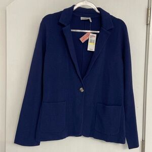 NWT Vineyard Vines knit navy blazer - size M